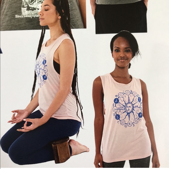 Rocketbuddha Yoga Tee Shirt Tank - Picture 4 of 14